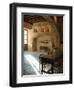 Medieval Kitchen, Chateau de Pierreclos, Burgundy, France-Lisa S. Engelbrecht-Framed Premium Photographic Print