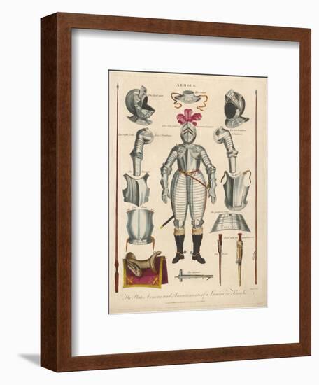 Medieval Knight's Armour-null-Framed Art Print