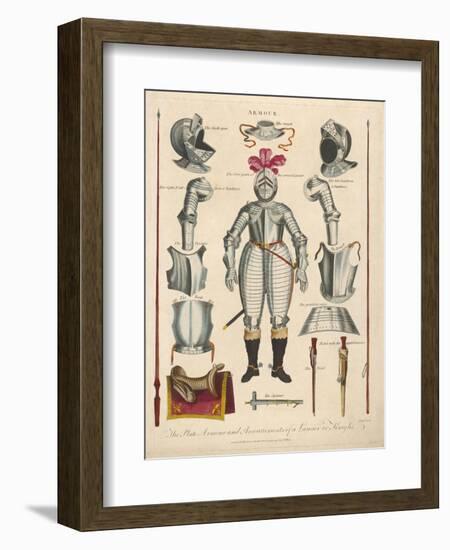 Medieval Knight's Armour-null-Framed Art Print