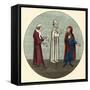 Medieval Legal People-null-Framed Stretched Canvas