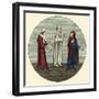 Medieval Legal People-null-Framed Art Print