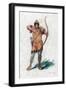 Medieval Man with a Bow-null-Framed Giclee Print
