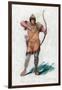 Medieval Man with a Bow-null-Framed Giclee Print