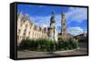Medieval Market Square of Brugge-mary416-Framed Stretched Canvas