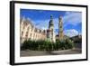 Medieval Market Square of Brugge-mary416-Framed Photographic Print