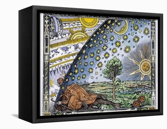 Medieval Missionary Finds a Place Where the Earth Touches Heaven-null-Framed Stretched Canvas
