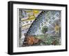 Medieval Missionary Finds a Place Where the Earth Touches Heaven-null-Framed Premium Photographic Print