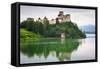 Medieval Niedzica Castle at Czorsztyn Lake in Poland-Patryk Kosmider-Framed Stretched Canvas