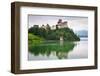 Medieval Niedzica Castle at Czorsztyn Lake in Poland-Patryk Kosmider-Framed Photographic Print