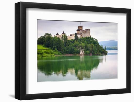 Medieval Niedzica Castle at Czorsztyn Lake in Poland-Patryk Kosmider-Framed Photographic Print