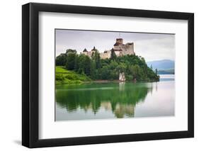 Medieval Niedzica Castle at Czorsztyn Lake in Poland-Patryk Kosmider-Framed Photographic Print