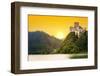 Medieval Niedzica Castle at Czorsztyn Lake in Poland-Patryk Kosmider-Framed Photographic Print