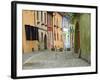 Medieval Old Town, Sighisoara, Transylvania, Romania-Russell Young-Framed Photographic Print