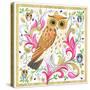 Medieval Owl-Isabelle Brent-Stretched Canvas