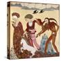 Medieval Scene-Georges Barbier-Stretched Canvas