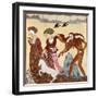 Medieval Scene-Georges Barbier-Framed Giclee Print