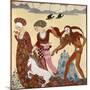 Medieval Scene-Georges Barbier-Mounted Giclee Print