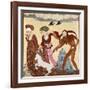 Medieval Scene-Georges Barbier-Framed Giclee Print