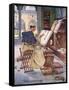 Medieval Scribe-Joseph Ratcliffe Skelton-Framed Stretched Canvas