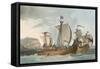 Medieval Shipping-Charles Hamilton Smith-Framed Stretched Canvas