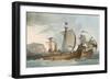 Medieval Shipping-Charles Hamilton Smith-Framed Art Print