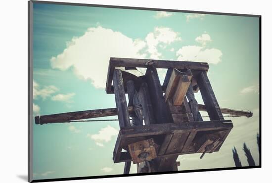 Medieval Siege Weapons, Crossbows, Onagers, Catapults and Battering Rams-outsiderzone-Mounted Photographic Print