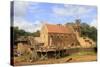 Medieval Site of the Castle of Guedelon, Puisaye, Burgundy, France, Europe-Godong-Stretched Canvas