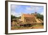 Medieval Site of the Castle of Guedelon, Puisaye, Burgundy, France, Europe-Godong-Framed Photographic Print