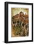 Medieval Spain Artistic Vintage Series - Cuenca-Maugli-l-Framed Photographic Print