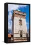 Medieval St.Florian's Gate Tower in the Krakow-Pablo_1960-Framed Stretched Canvas