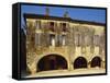 Medieval Stone House, La Bastide D'Armagnac, Landes, Aquitaine, France-Michael Busselle-Framed Stretched Canvas