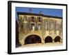 Medieval Stone House, La Bastide D'Armagnac, Landes, Aquitaine, France-Michael Busselle-Framed Photographic Print