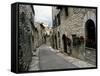 Medieval Street, Assisi, Umbria, Italy-Marilyn Parver-Framed Stretched Canvas