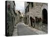 Medieval Street, Assisi, Umbria, Italy-Marilyn Parver-Stretched Canvas