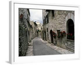 Medieval Street, Assisi, Umbria, Italy-Marilyn Parver-Framed Photographic Print