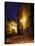 Medieval Street at Night, Radda, Chianti, Siena, Tuscany, Italy-Marilyn Parver-Stretched Canvas