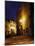 Medieval Street at Night, Radda, Chianti, Siena, Tuscany, Italy-Marilyn Parver-Mounted Photographic Print