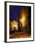 Medieval Street at Night, Radda, Chianti, Siena, Tuscany, Italy-Marilyn Parver-Framed Photographic Print