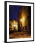 Medieval Street at Night, Radda, Chianti, Siena, Tuscany, Italy-Marilyn Parver-Framed Photographic Print