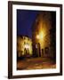 Medieval Street at Night, Radda, Chianti, Siena, Tuscany, Italy-Marilyn Parver-Framed Photographic Print