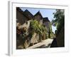 Medieval Street in the Old Town, Sarlat, Sarlat Le Caneda, Dordogne, France, Europe-Peter Richardson-Framed Photographic Print