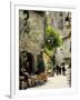 Medieval Street in Walled and Turreted Fortress of La Cite, Carcassonne, UNESCO World Heritge Site-Peter Richardson-Framed Photographic Print