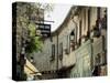 Medieval Street in Walled and Turreted Fortress of La Cite, Carcassonne, UNESCO World Heritge Site-Peter Richardson-Stretched Canvas