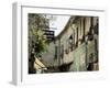 Medieval Street in Walled and Turreted Fortress of La Cite, Carcassonne, UNESCO World Heritge Site-Peter Richardson-Framed Photographic Print