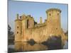 Medieval Stronghold, Caerlaverock Castle Ruin, Dumfries and Galloway, Scotland-James Emmerson-Mounted Photographic Print