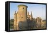 Medieval Stronghold, Caerlaverock Castle Ruin, Dumfries and Galloway, Scotland-James Emmerson-Framed Stretched Canvas