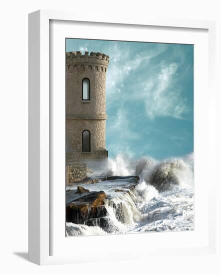 Medieval Tower-justdd-Framed Art Print