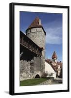 Medieval Towers and City Walls in the Old Town of Tallinn, Estonia, Europe-Stuart Forster-Framed Photographic Print