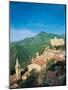 Medieval Town, Liguria, Italy-Walter Bibikow-Mounted Photographic Print