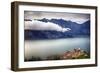 Medieval Town On Lake Garda, Malcesine, Italy-George Oze-Framed Photographic Print